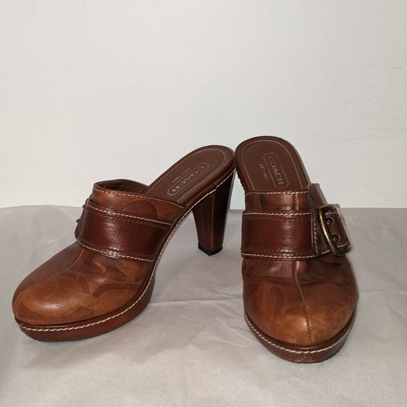 Coach - Leather mule clog - Picture 2 of 5